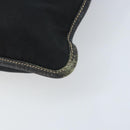 PRADA Tote Bag Nylon Black Silver Auth 172974-9