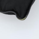 PRADA Tote Bag Nylon Black Silver Auth 172974-16