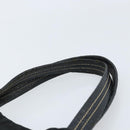 PRADA Tote Bag Nylon Black Silver Auth 172974-8