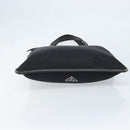 PRADA Tote Bag Nylon Black Silver Auth 172974-5