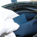 GUCCI Horsebit Hand Bag Patent leather Green Gold 145772 Auth 172977-12