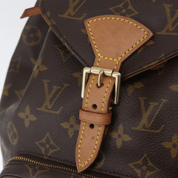 LOUIS VUITTON Monogram Montsouris MM Rucksack M51136 LV Auth 172978