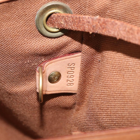 LOUIS VUITTON Monogram Montsouris MM Rucksack M51136 LV Auth 172978