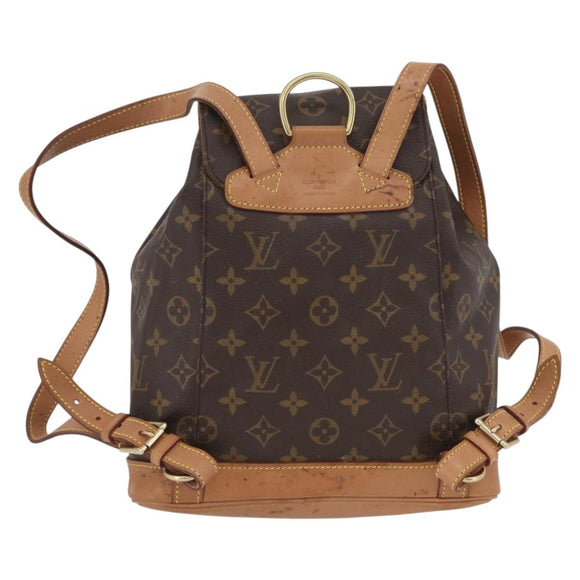LOUIS VUITTON Monogram Montsouris MM Rucksack M51136 LV Auth 172978