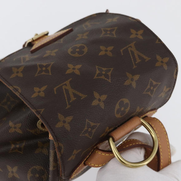 LOUIS VUITTON Monogram Montsouris MM Rucksack M51136 LV Auth 172978