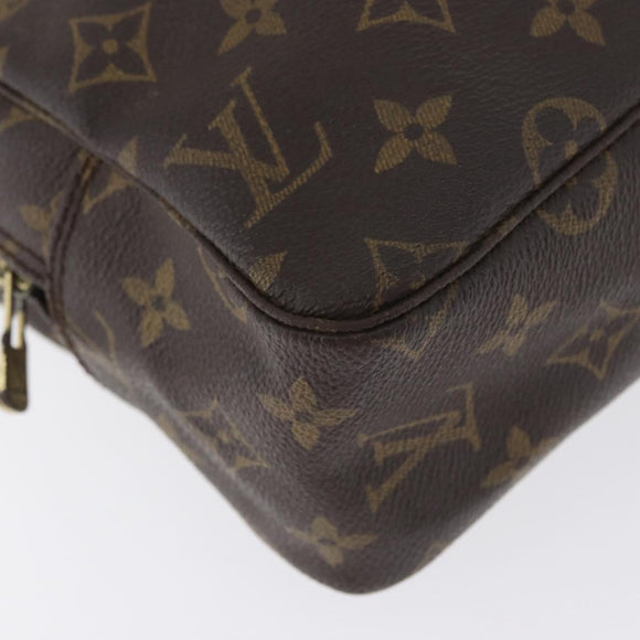 LOUIS VUITTON Monogram Trousse Toilette 28 Clutch Bag M47522 LV Auth 172980