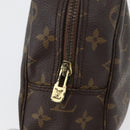 LOUIS VUITTON Monogram Trousse Toilette 28 Clutch Bag M47522 LV Auth 172980-8