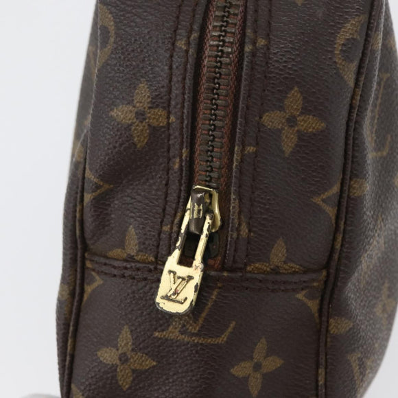 LOUIS VUITTON Monogram Trousse Toilette 28 Clutch Bag M47522 LV Auth 172980
