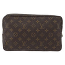 LOUIS VUITTON Monogram Trousse Toilette 28 Clutch Bag M47522 LV Auth 172980-2