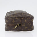 LOUIS VUITTON Monogram Trousse Toilette 28 Clutch Bag M47522 LV Auth 172980-4