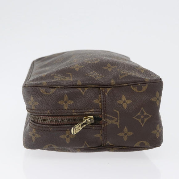 LOUIS VUITTON Monogram Trousse Toilette 28 Clutch Bag M47522 LV Auth 172980