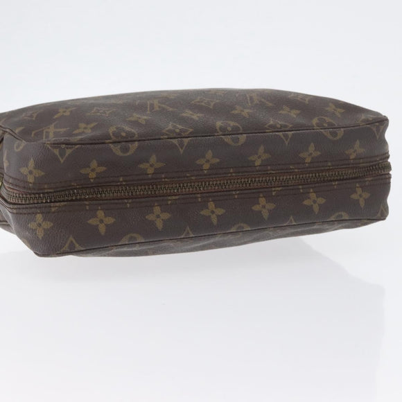 LOUIS VUITTON Monogram Trousse Toilette 28 Clutch Bag M47522 LV Auth 172980