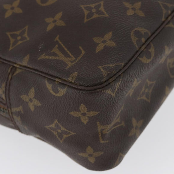 LOUIS VUITTON Monogram Trousse Toilette 28 Clutch Bag M47522 LV Auth 172980