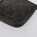 LOUIS VUITTON Monogram Pochette Accessoires Pouch M51980 LV Auth 172982-14
