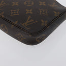 LOUIS VUITTON Monogram Pochette Accessoires Pouch M51980 LV Auth 172982-16