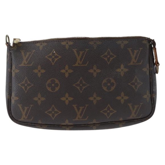 LOUIS VUITTON Monogram Pochette Accessoires Pouch M51980 LV Auth 172982