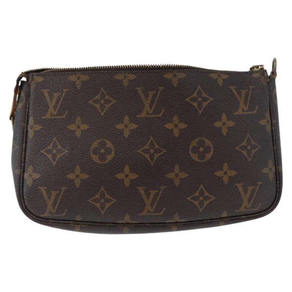 LOUIS VUITTON Monogram Pochette Accessoires Pouch M51980 LV Auth 172982