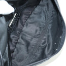 PRADA Gürteltasche Nylon Schwarz Silber Auth 172984V-10