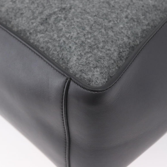 Stella MacCartney Tote Bag polyester Gray Silver Auth 172985