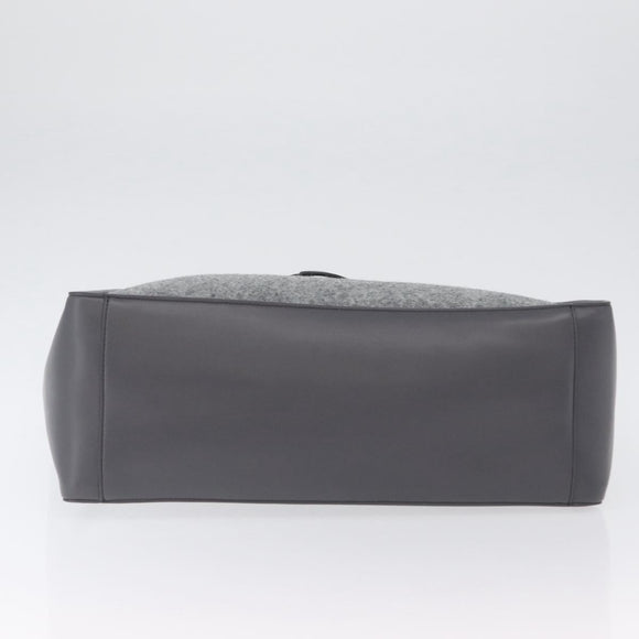 Stella MacCartney Tote Bag polyester Gray Silver Auth 172985