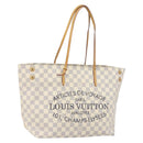 LOUIS VUITTON Damier Azur Cabas MM Shoulder Bag N41375 LV Auth 172990-1