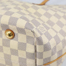 LOUIS VUITTON Damier Azur Cabas MM Shoulder Bag N41375 LV Auth 172990-15
