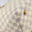 LOUIS VUITTON Damier Azur Cabas MM Shoulder Bag N41375 LV Auth 172990-16
