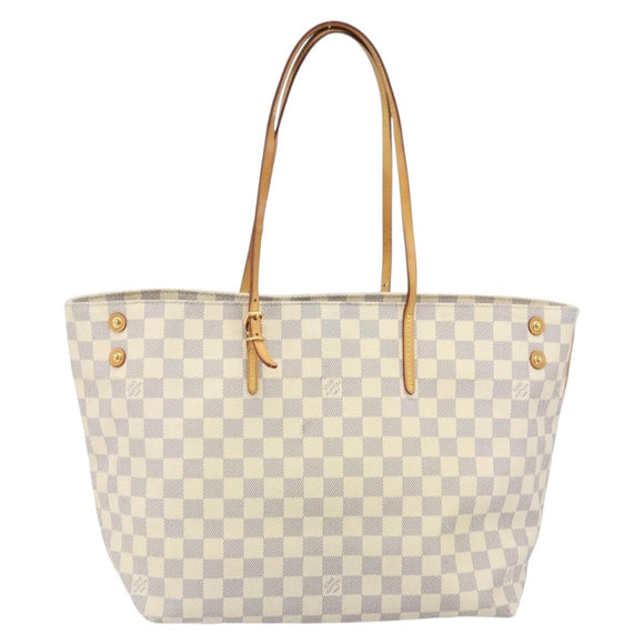LOUIS VUITTON Damier Azur Cabas MM Shoulder Bag N41375 LV Auth 172990