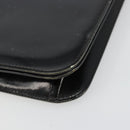 CHANEL Chain Shoulder Bag Patent leather Black Gold CC Auth 172993-15