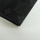 LOUIS VUITTON Monogram Eclipse Couverture Passpole NM Case M64501 Auth 173016S-16
