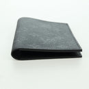 LOUIS VUITTON Monogram Eclipse Couverture Passpole NM Case M64501 Auth 173016S-6