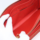 LOUIS VUITTON Monogram Empreinte Zippy Long Wallet Orange M60775 LV Auth 173020V-19