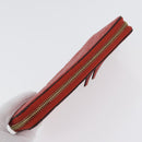 LOUIS VUITTON Monogram Empreinte Zippy Long Wallet Orange M60775 LV Auth 173020V-6