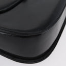 GUCCI Bamboo Hand Bag Leather Black Gold 000 1781 0633 Auth 173021-9