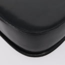 GUCCI Bamboo Hand Bag Leather Black Gold 000 1781 0633 Auth 173021-16