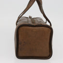 GUCCI Hand Bag Leather Brown Auth 173031-4