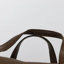 GUCCI Hand Bag Leather Brown Auth 173031-9