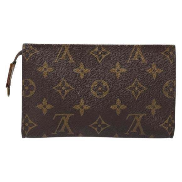 LOUIS VUITTON Monogram Bucket PM Accessory Pouch LV Auth 173037
