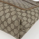 GUCCI GG Supreme Web Sherry Line Tote Bag PVC Beige 39 02 003 Auth 173103-10