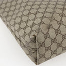 GUCCI GG Supreme Web Sherry Line Tote Bag PVC Beige 39 02 003 Auth 173103-13