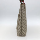GUCCI GG Supreme Web Sherry Line Tote Bag PVC Beige 39 02 003 Auth 173103-5