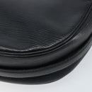 LOUIS VUITTON Epi Jeune Fille MM Shoulder Bag Black M52152 LV Auth 173105-12