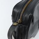 LOUIS VUITTON Epi Jeune Fille MM Shoulder Bag Black M52152 LV Auth 173105-15
