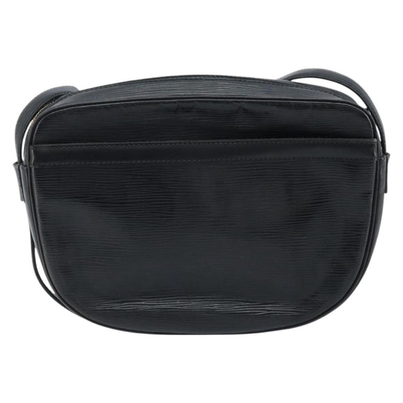 LOUIS VUITTON Epi Jeune Fille MM Shoulder Bag Black M52152 LV Auth 173105