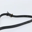 LOUIS VUITTON Epi Jeune Fille MM Shoulder Bag Black M52152 LV Auth 173105-8