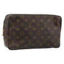 LOUIS VUITTON Monogram Trousse Toilette 28 Clutch Bag M47522 LV Auth 173107-1