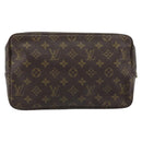 LOUIS VUITTON Monogram Trousse Toilette 28 Clutch Bag M47522 LV Auth 173107-2