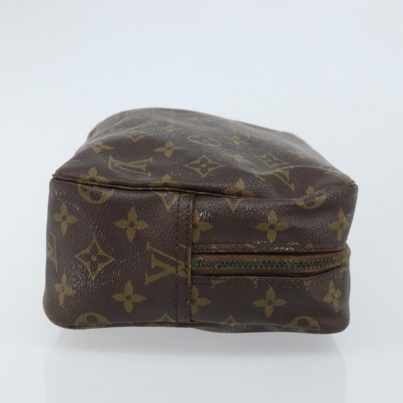 LOUIS VUITTON Monogram Trousse Toilette 28 Clutch Bag M47522 LV Auth 173107