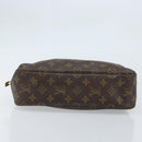 LOUIS VUITTON Monogram Trousse Toilette 28 Clutch Bag M47522 LV Auth 173107-6
