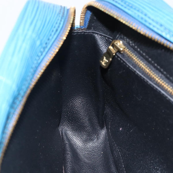 LOUIS VUITTON Epi Trocadero 27 Shoulder Bag Blue M52315 LV Auth 173111